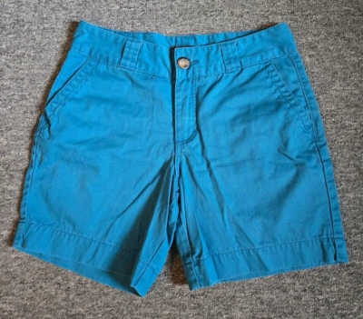 Pantalones Cortos Cabelas Mujer Talla 4/4 Verde Azulado 100% Algodón Caminar Senderismo Camping Informal Foto 1 de 4