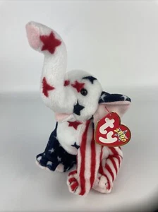 TY Beanie Baby - RIGHTY 2000 the Elephant (6.5 inch) - MWMTs Stuffed Animal Toy - Picture 1 of 11