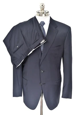 NWT BRIONI Parlamento Navy Super 150's Wool Slim Fit Suit 45 S (EU 55) Drop 6 - Image 1 of 4