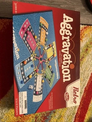 Aggravation Board Game by Hasbro 2015 Target Retro Series New Factory Sealed - Image 1 of 3