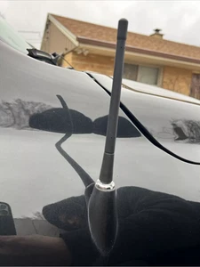 Mástil de antena de goma negro corto de 7" radio AM/FM para Dodge Ram y Ram 2009-2023 - Imagen 1 de 24