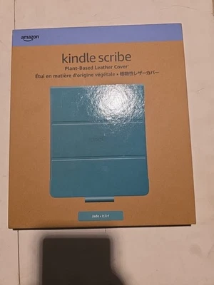 Kindle Scribe Plant-Based Leather Folio Cover with Magnetic Attach - Jade - Image 1 of 2