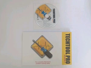 TechTool Pro Version 4 Software CD-ROM with Manual Micromat Apple Macintosh - Picture 1 of 2