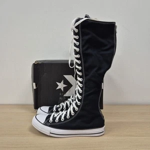 Converse All Star Canvas Sneaker Kniehoch Hoch Schwarz Schuhe Boots UK 6 EU 39 #2 - Bild 1 von 13