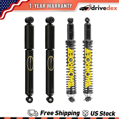 Front Rear Monroe Shocks Absorbers For 1983 1984 1985 1986 Chevrolet S10 Blazer - Image 1 of 4