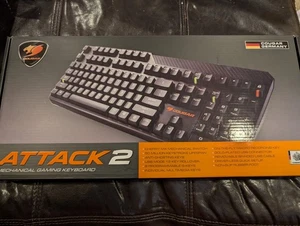 Cougar Attack 2 Cherry MX Mechanical Gaming Keyboard - Picture 1 of 4
