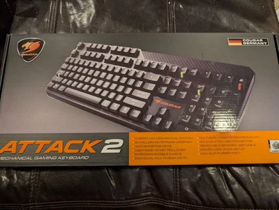 Cougar Attack 2 Cherry MX Mechanical Gaming Keyboard - Image 1 of 4