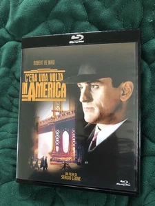 ONCE UPON A TIME IN AMERICA : BLU RAY EXTENDED VERSION 251 MINS R2 IMPORT - Picture 1 of 4