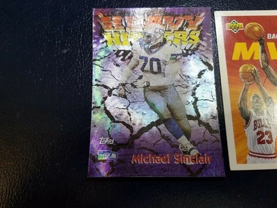 Michael Sinclair Seahawks 1998 Topps Seasons Best Heavy Hitters Oversize Odd - Image 1 of 2