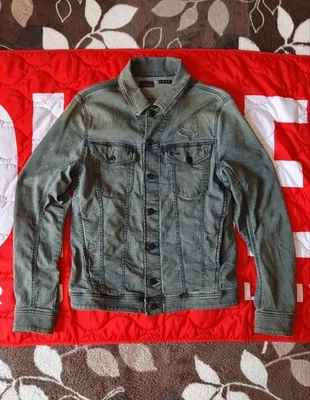 Diesel Men S Jogg Sweat Stretch Denim Jacket Washed Almost unused Luxury Italian - Image 1 of 4