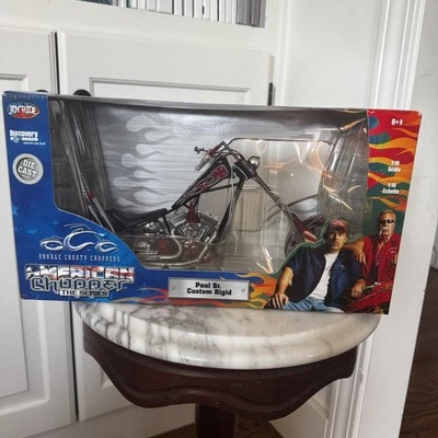 Joy Ride American Chopper Paul Sr. Custom Rigid 1:10 Scale Die Cast Rare OCC - Image 1 of 4