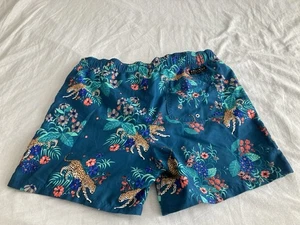 Men’s Hollister Medium Jungle/Leopard Print Swim Shorts with Pockets - Picture 1 of 2