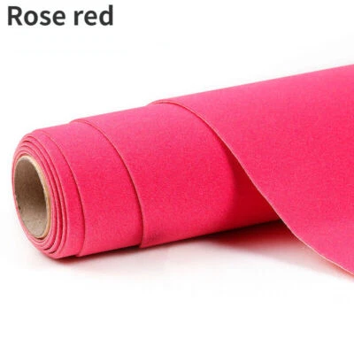 Self Adhesive Faux Suede Fabric Sticker Felt Car Interior Film Jewelry Case - Image 1 of 4