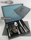 Set Dinner 6 Forks 6 Spoons 6 Knives Silver Plated Mnc Soviet Russia Box Ussr