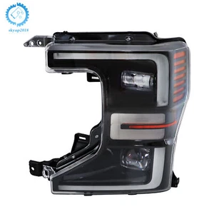 Faro LED para conductor apto para Ford F250 F350 SuperDuty 2020 2021 2022 borde negro - Imagen 1 de 12