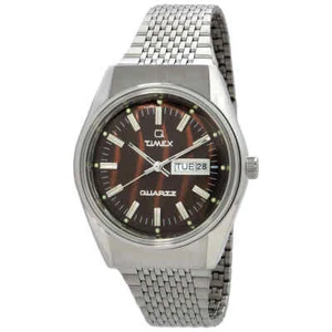 Reloj para hombre Timex Q Timex ojo de halcón cuarzo esfera marrón TW2W62400 - Imagen 1 de 3