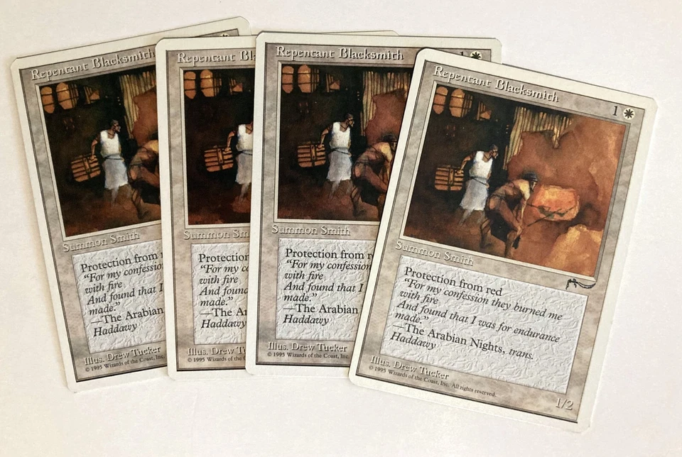 Repentant Blacksmith (4) NM Chronicles MTG Magic the Gathering - Image 1 of 1