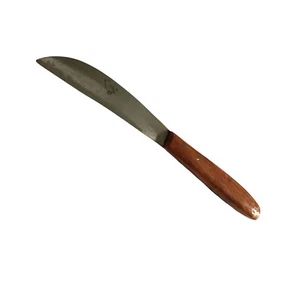 Thai Hand Forged Steel Knife Small Kitchen Garden Straight back Knives Cutter - Picture 1 of 8
