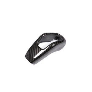 Cubierta de perilla de cambio de marchas de consola de fibra de carbono para Range Rover Evoque 2020-23 - Imagen 1 de 9