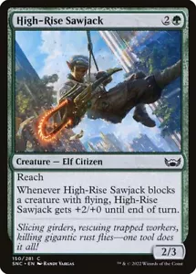 Magic the Gathering (mtg): SNC: High-Rise Sawjack - Foil - Picture 1 of 1