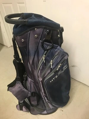 Bolsa de pie de golf HotZ HTZ 3.0 14 vías CL Div 6 bolsillos con cremallera correa de transporte doble RainCoV Foto 1 de 4