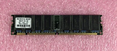 1 x 128MB NANYA  PC-133 NON-ECC MEMORY SDRAM - P/N: DP133-064163A - Image 1 of 2