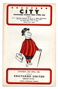 Bradford City v Southend United – Division 4 – 20/4/1968 - Picture 1 of 1