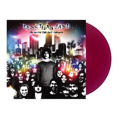 Less Than Jake – In With The Out Crowd Vinyl Grape Color /2000 Brand New Sealed - Image 1 of 4