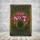 Affiche de barre en métal style vintage Jack Daniel's affiche homme grotte de collection neuf