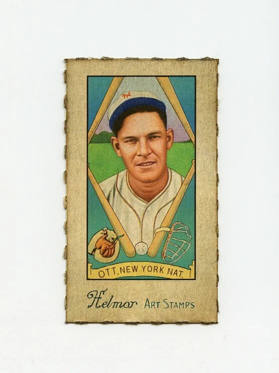 #TN06548 MEL OTT Helmar Hall of Fame Baseball Card - Image 1 of 1