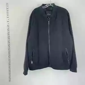 NWT Marc Anthony Men's Black Bomber Jacket, 2XL - Picture 1 of 5