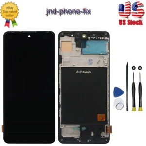 For Samsung Galaxy A51 4G 2019 SM-A515 LCD Display Touch Screen Digitizer +Frame - Picture 1 of 8