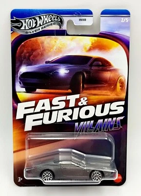 ★ ASTON MARTIN DB9 2005 - HOT WHEELS FAST & FURIOUS VILLAINS 2025 - JBY35 - Photo 1/4