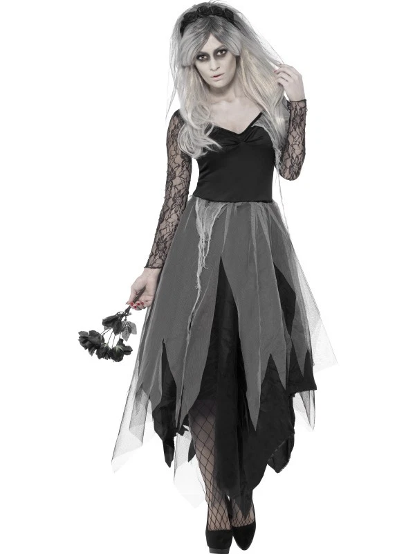 Halloween Ladies Graveyard Bride Costume - Image 1 of 1