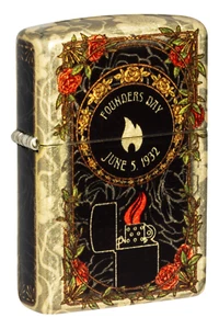 Zippo Limited Edition Founder's Day 540 Fusion Design Lighter, 46774, New In Box - Picture 1 of 11