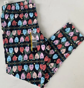 NOBO NO BOUNDARIES JUNIORS CHRISTMAS LIGHTS ANKLE LEGGINGS 2XL (21) NWT - Picture 1 of 4