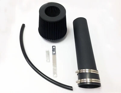 All BLACK COATED Air Intake System Kit&Filter For 2007-2013 Acura MDX 3.7L V6 - Image 1 of 2