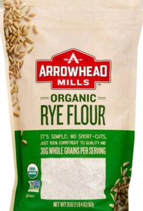 Arrowhead Mills Organic Rye Flour 20 Oz Pack Of 1 - Picture 1 of 2