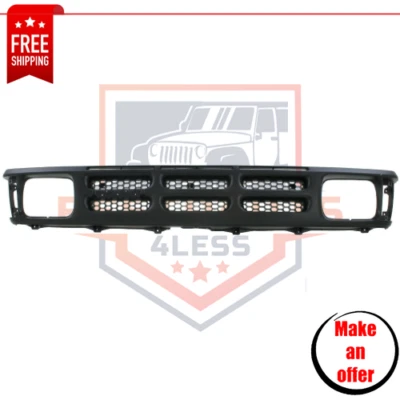 NEW Grille Assembly, Black Plastic for 1990-1993 Mazda B2200 / B2600 - Изображение 1 из 4