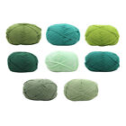 8 Roll Multicolour Yarn Large Skeins Cotton Knitting Yarn Chunky Yarn Projects