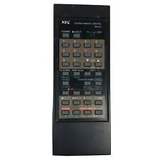 NEC SYSTEM REMOTE CONTROL MODEL RB-D10 REPLACEMENT REMOTE BLACK