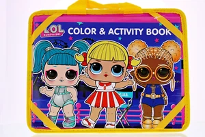 Bendon LOL Surprise! Color and Activity Book Lap Desk Set - Picture 1 of 1