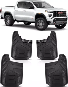 FOR 2023-2025 GMC Canyon Genuine New Full Set Splash Guards Mud Flaps Fender - Picture 1 of 7