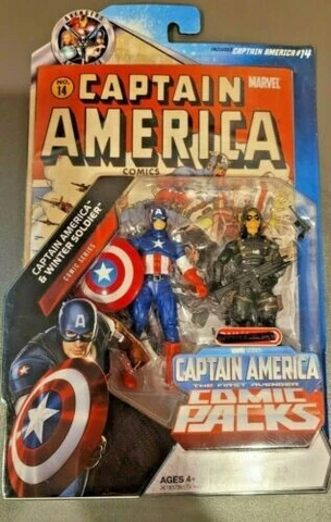 Marvel Comic Pack Captain AMERICA WINTER SOLDIER Cover