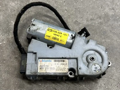 audi sun a4 a6 allroad sun moon roof power motor oem 4b0959591d vw volkswagen - Image 1 of 3