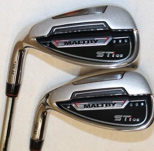 */NEW WEDGE SET - Maltby-STi OS Gap/Sand Wedges -LH-Women's - Steel- Ladies #H27 - Picture 1 of 17