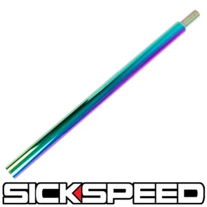 NEO CHROME SHIFT KNOB EXTENSION MANUAL GEAR SHIFTER LEVER 254MM EXTENDED 10" - Picture 1 of 1