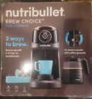 NutriBullet  2 Way Brew Choice 12-Cup Coffee Maker and Carafe K-Cup Black NEW