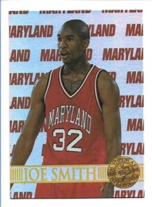 1995-96 Press Pass Draft Pick Premium Joe Smith #JS1 RC Maryland - Bild 1 von 2