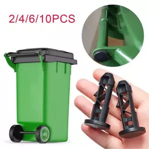 UK 2x Plastic Plug Link Fixing Strong Wheelie Bin Lid 2024 Pins Hinge Pin T3Y1 - Picture 1 of 5